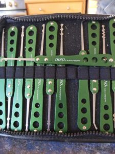 Green lock picks