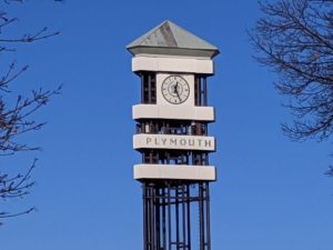 plymouth michigan clock tower