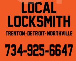 Trenton Detroit Northville local locksmith ad
